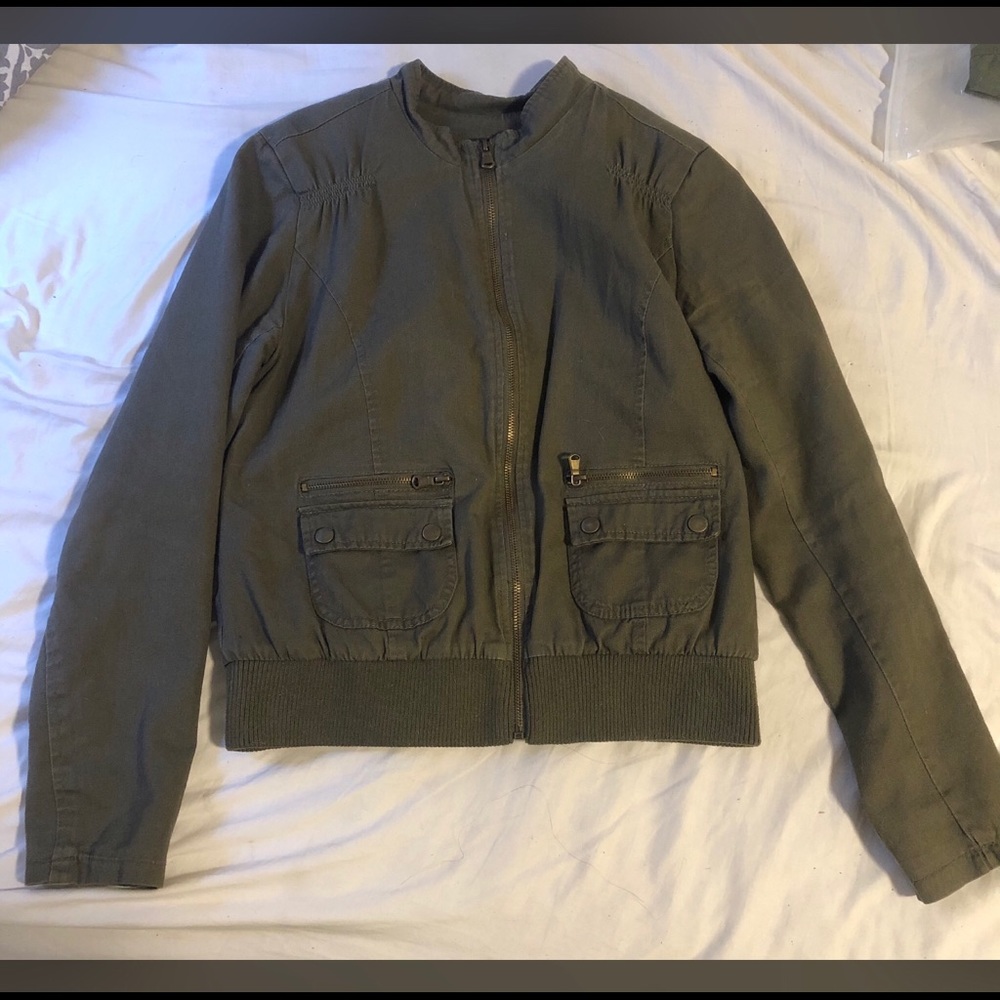 Green jacket